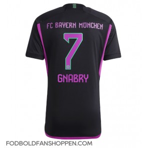 Bayern Munich Serge Gnabry #7 Udebanetrøje 2023-24 Kortærmet